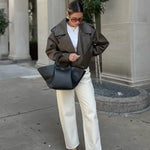 Melanie - Bolsa de couro - Ines Braga