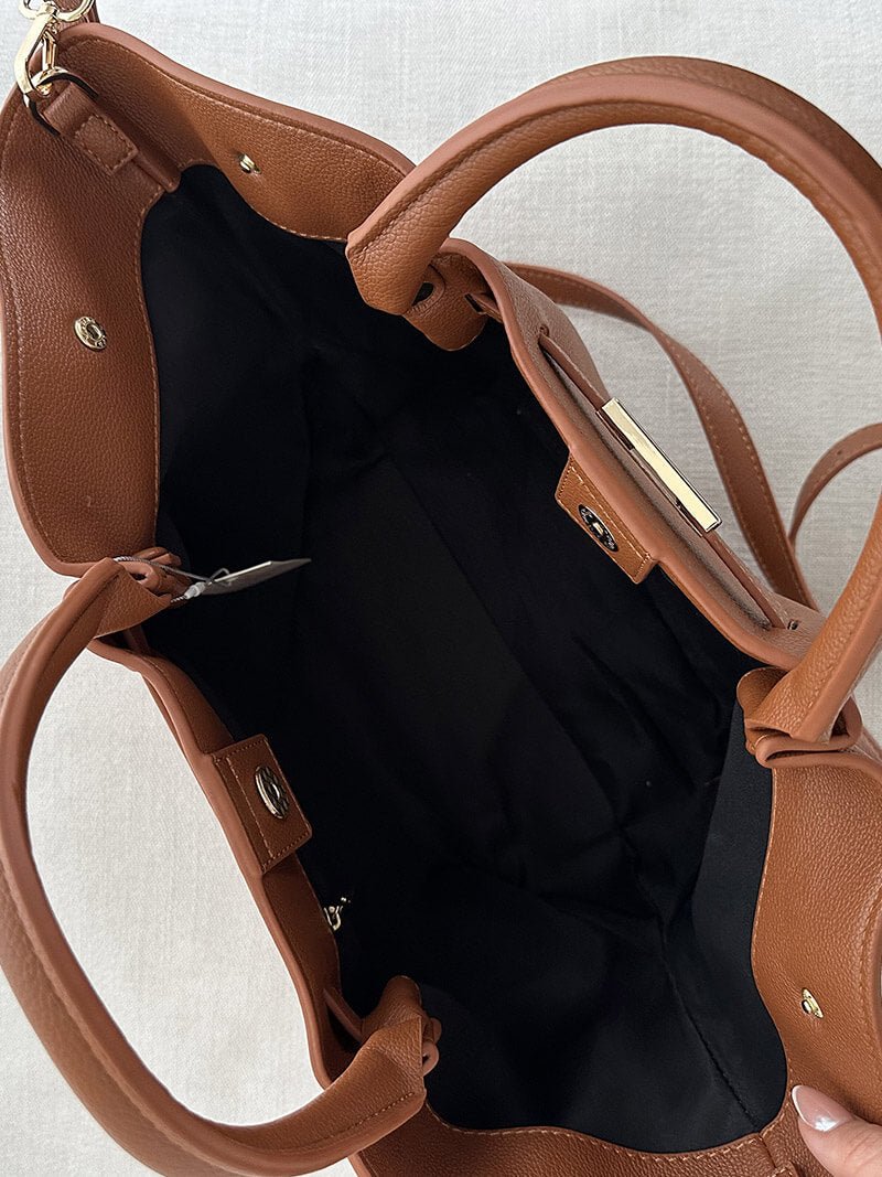 Melanie - Bolsa de couro - Ines Braga