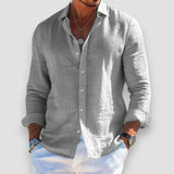 MIRAVO | Camisa casual em linho para homem - Ines Braga