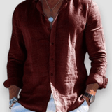 MIRAVO | Camisa casual em linho para homem - Ines Braga