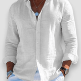 MIRAVO | Camisa casual em linho para homem - Ines Braga