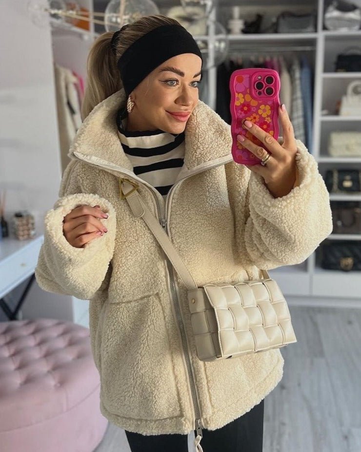 Mirella | Casaco de lã macia - Ines Braga