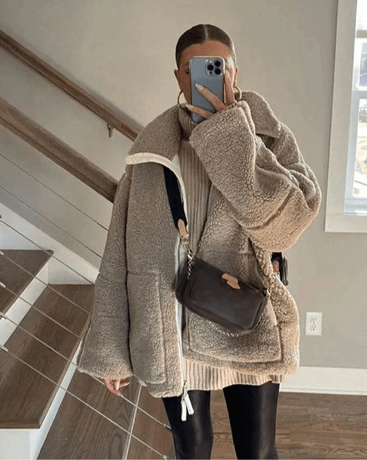 Mirella | Casaco de lã macia - Ines Braga