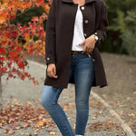 MOANA | Casaco Oversized Clássico com Botão - Ines Braga