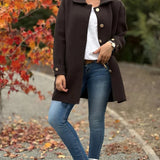 MOANA | Casaco Oversized Clássico com Botão - Ines Braga