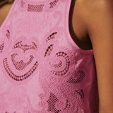 Moise | Conjunto Rosa em Renda - Ines Braga