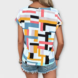 Mónica - Blusa de manga curta - Ines Braga