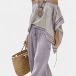 Natália | Conjunto Boêmio Bardot Elegante Em Bambu Leve - Ines Braga