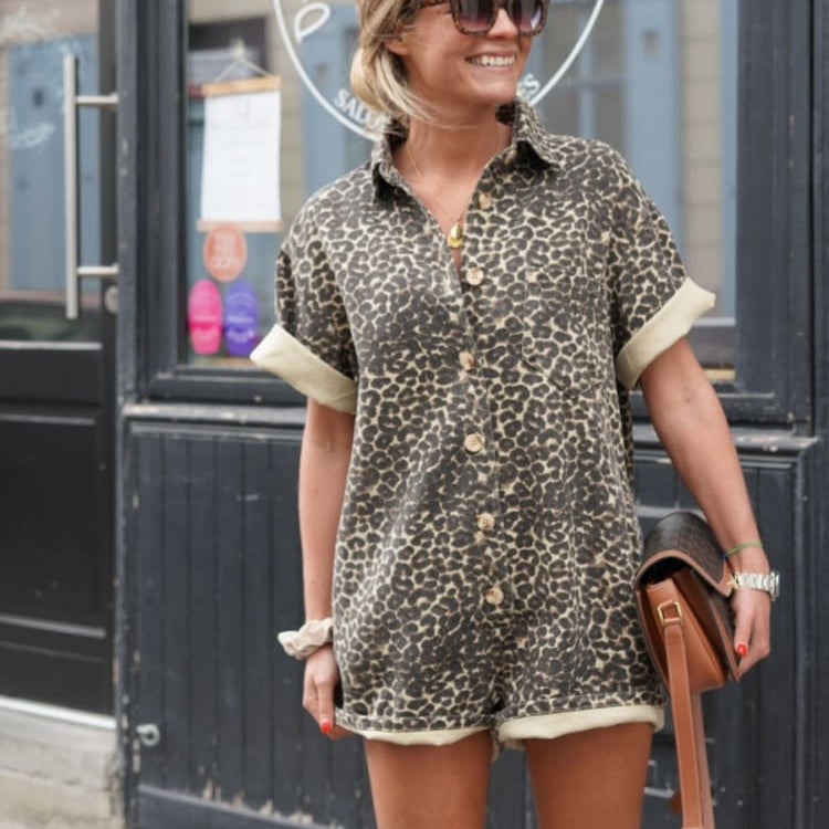 Nikki | Vestido - Camisa Casual com Toque Selvagem - Ines Braga