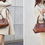 Nina | Bolsa de Couro Elegante para Uso Diário Versátil - Ines Braga