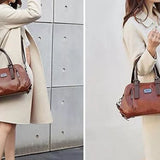 Nina | Bolsa de Couro Elegante para Uso Diário Versátil - Ines Braga