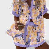 Norellia™ | Conjunto curto de linho leve e versátil para o verão - Ines Braga