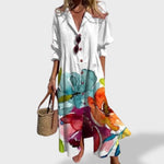 Odessa - Vestido Boho de Linho - Ines Braga