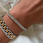 Pulseira de Rivière Baguette - Ines Braga