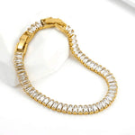 Pulseira de Rivière Baguette - Ines Braga