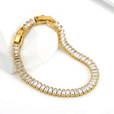 Pulseira de Rivière Baguette - Ines Braga