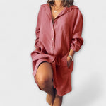 Raquel - Blusa de linho casual - Ines Braga