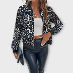 Raquel - Casaco de Leopardo Elegante - Ines Braga