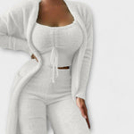 Raquel - Conjunto de Pijama de 3 Peças - Ines Braga