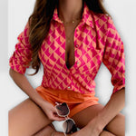 Romina |Blusa de gola clássica - Ines Braga