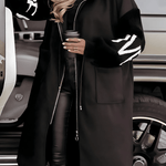 Rosa | Casaco - cardigan elegante com capuz - Ines Braga