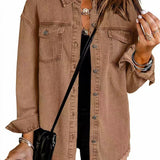 ROXANE™ – Jaqueta Jeans Clássica para o Dia a Dia - Ines Braga