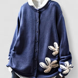 Safira |Cardigã com Padrão Floral - Ines Braga