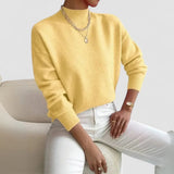 Sam | Camisola de Gola Alta Clássica - Ines Braga