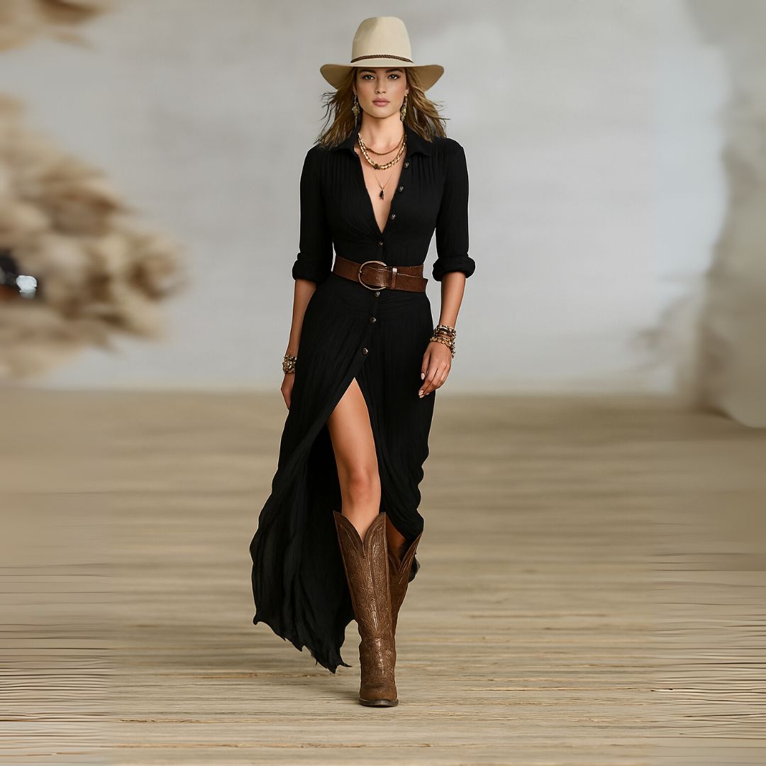 Sara | Vestido Maxi Chique - Ines Braga