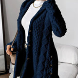 Sarahi™ | Casaco com capuz felpudo - Ines Braga