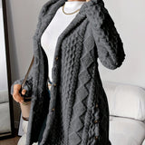 Sarahi™ | Casaco com capuz felpudo - Ines Braga