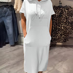 Saskia™ | Vestido casual com capuz - Ines Braga