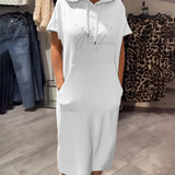 Saskia™ | Vestido casual com capuz - Ines Braga