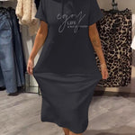 Saskia™ | Vestido casual com capuz - Ines Braga