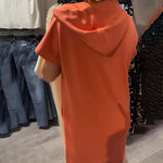 Saskia™ | Vestido casual com capuz - Ines Braga