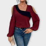 Scarlett - Blusa com decote quadrado - Ines Braga