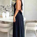Selena | Vestido Fluido com Corte Sofisticado - Ines Braga