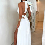 Selena | Vestido Fluido com Corte Sofisticado - Ines Braga