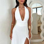 Selena | Vestido Fluido com Corte Sofisticado - Ines Braga