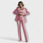 Selina – Elegante Conjunto de 3 Piezas (Blazer, Top, Pantalón) - Ines Braga