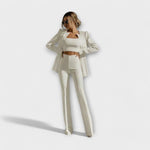 Selina – Elegante Conjunto de 3 Piezas (Blazer, Top, Pantalón) - Ines Braga