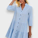 Shanna | Vestido Midi Com Leveza e Charme - Ines Braga