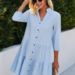 Shanna | Vestido Midi Com Leveza e Charme - Ines Braga