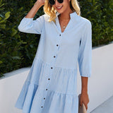 Shanna | Vestido Midi Com Leveza e Charme - Ines Braga