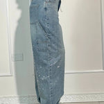 Shinny | Jeans brilhantes, casuais e confortáveis - Ines Braga