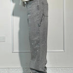 Shinny | Jeans brilhantes, casuais e confortáveis - Ines Braga