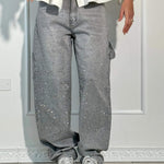 Shinny | Jeans brilhantes, casuais e confortáveis - Ines Braga