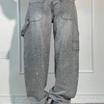 Shinny | Jeans brilhantes, casuais e confortáveis - Ines Braga