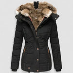 Sofia – Casaco De Inverno Quente Com Forro De Pele - Ines Braga