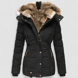 Sofia – Casaco De Inverno Quente Com Forro De Pele - Ines Braga